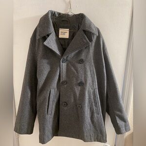 Old Navy Men's Charcoal Peacoat